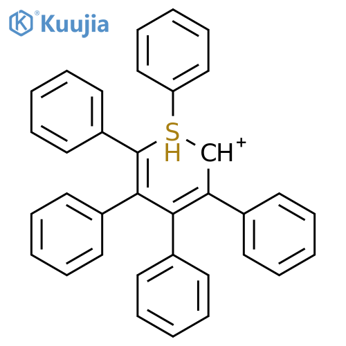THIOPYRYLIUM, PENTAPHENYL- structure