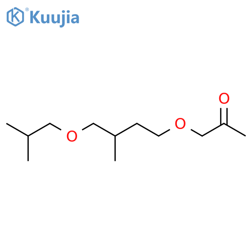 2-PROPANONE, 1-[3-METHYL-4-(2-METHYLPROPOXY)BUTOXY]- structure