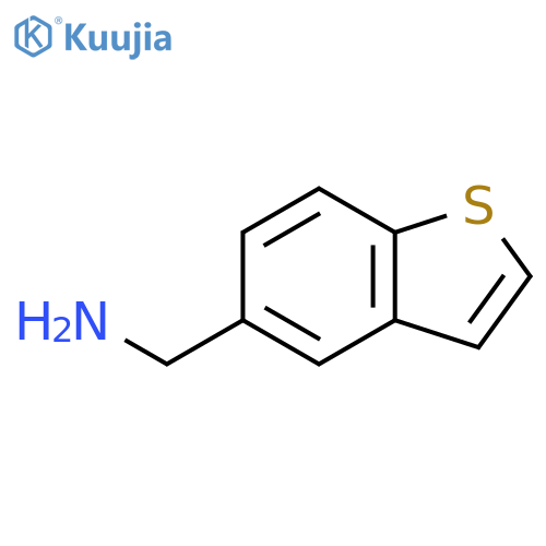 (1-benzothien-5-ylmethyl)amine structure