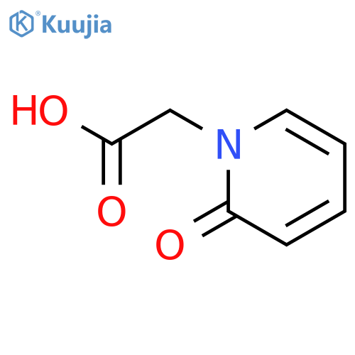 2-(2-oxo-1,2-dihydropyridin-1-yl)acetic acid structure