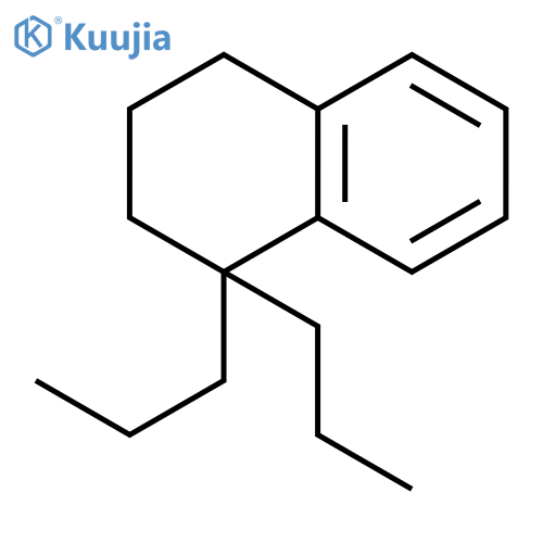 Naphthalene, 1,2,3,4-tetrahydrodipropyl- structure