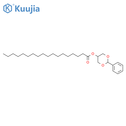 (2-Phenyl-1,3-dioxan-5-yl) octadecanoate structure