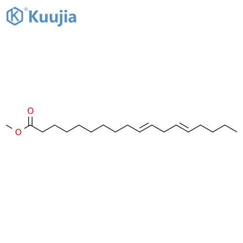 10,13-Octadecadienoic acid methyl ester structure