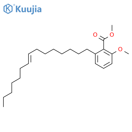 2-Methoxy-6-(8-pentadecenyl)benzoic acid methyl ester structure