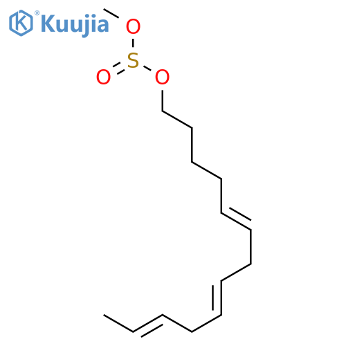 methyl (5E,8E,11Z)-trideca-5,8,11-trien-1-yl sulfite structure