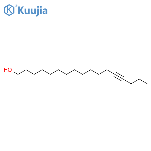 13-Heptadecyn-1-ol structure