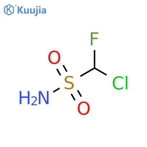 Chloro(fluoro)methanesulfonamide structure
