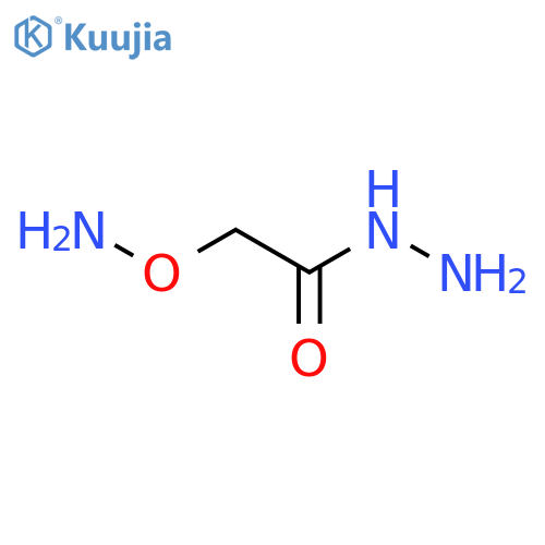 ACETIC ACID, (AMINOOXY)-, HYDRAZIDE structure