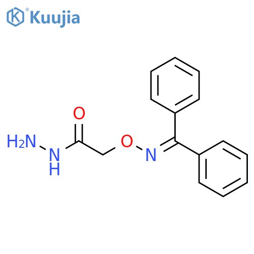 Acetic acid, [[(diphenylmethylene)amino]oxy]-, hydrazide structure