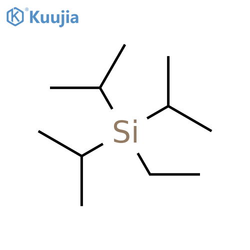 SILANE, ETHYLTRIS(1-METHYLETHYL)- structure