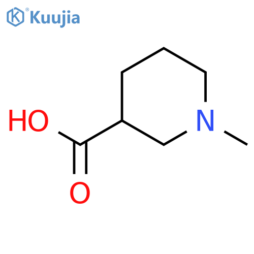 1-Methylpiperidine-3-carboxylic Acid structure