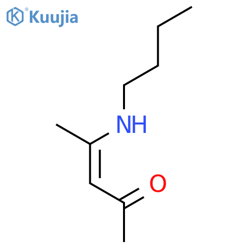 3-Penten-2-one, 4-(butylamino)-, (3Z)- structure