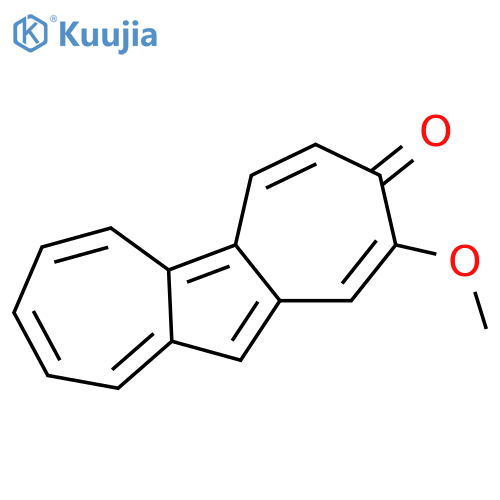 3H-CYCLOHEPT[A]AZULEN-3-ONE, 2-METHOXY- structure