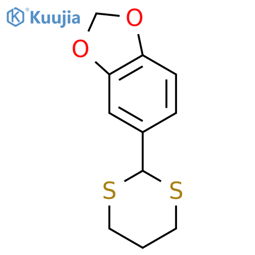 5-(1,3-Dithian-2-yl)benzod1,3dioxole structure