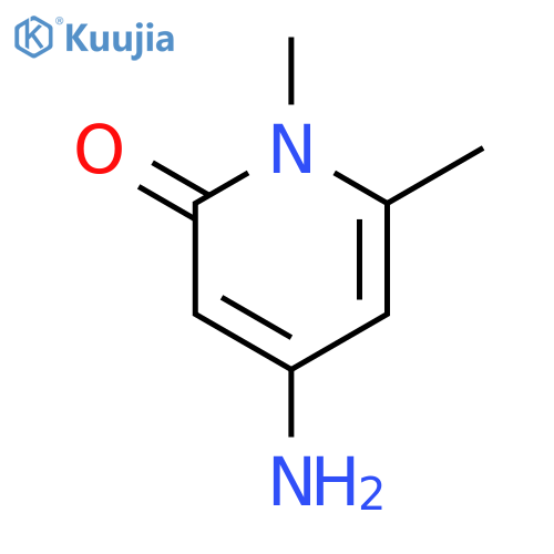 4-Amino-1,6-dimethyl-1,2-dihydropyridin-2-one structure