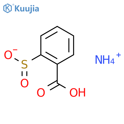 Azanium;hydron;2-sulfinatobenzoate structure