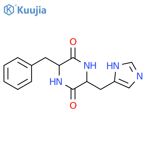 Cyclo(-His-Phe) structure