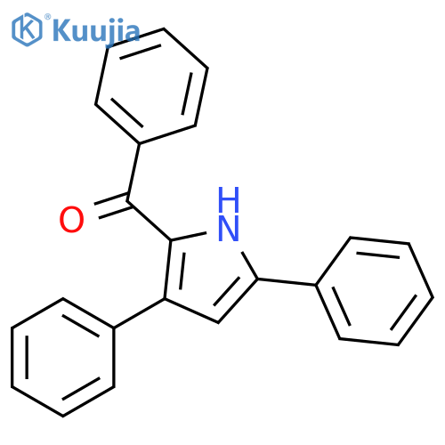 Methanone, (3,5-diphenyl-1H-pyrrol-2-yl)phenyl- structure