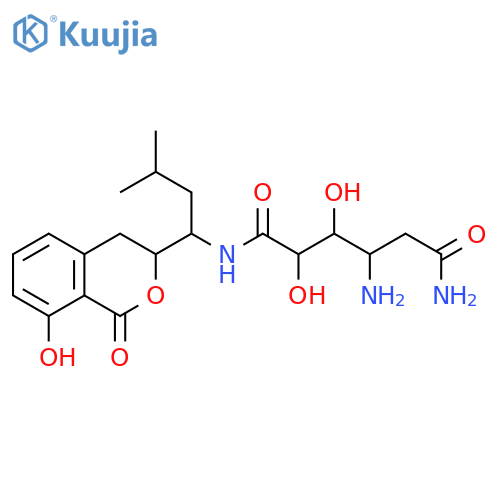 Amicoumacin A structure