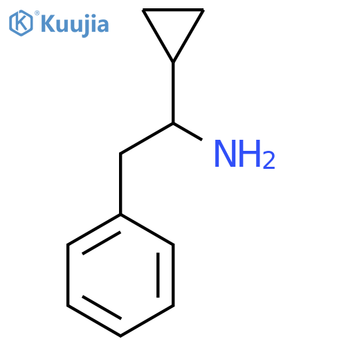 1-cyclopropyl-2-phenylethan-1-amine structure