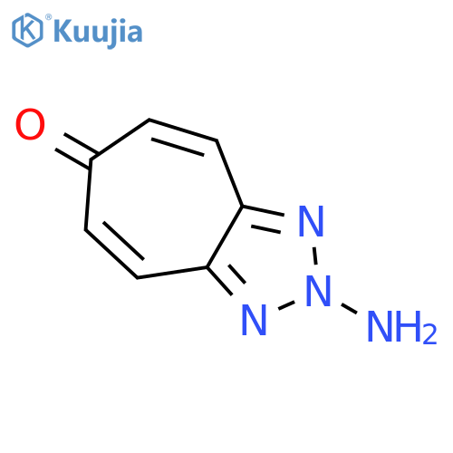 6(2H)-Cycloheptatriazolone, 2-amino- structure