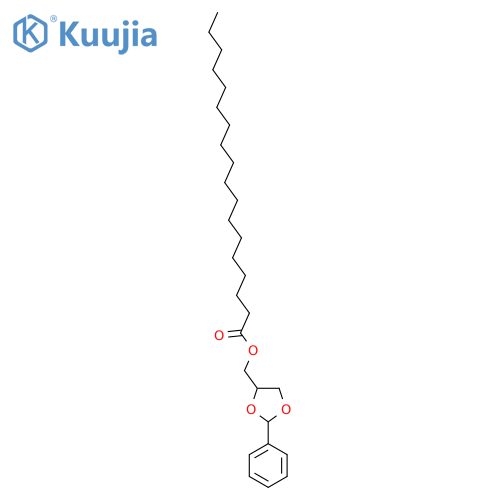 (2-Phenyl-1,3-dioxolan-4-yl)methyl stearate structure