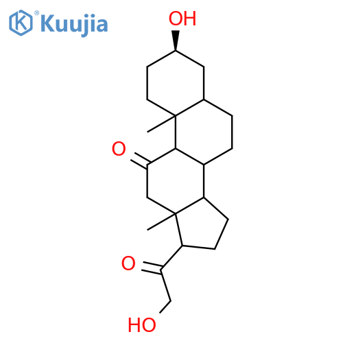 Tetrahydrodehydrocorticosterone structure