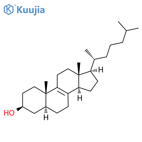 Zymostenol structure
