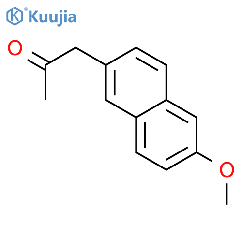 1-(6-methoxynaphthalen-2-yl)propan-2-one structure