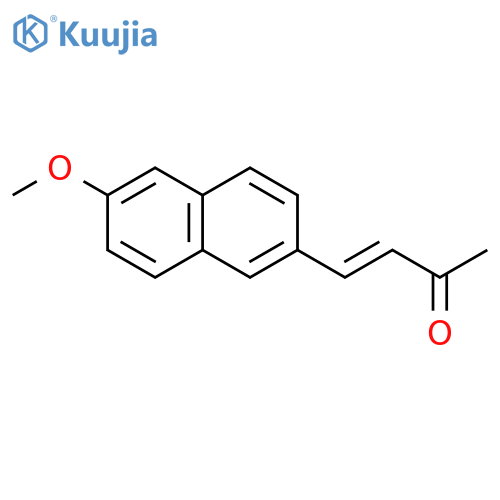 4-(6-Methoxy-2-naphthyl)-3-buten-2-one structure