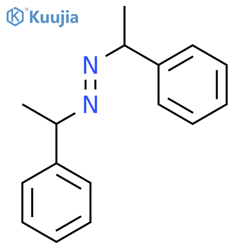 Diazene, bis(1-phenylethyl)- structure