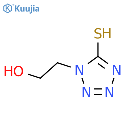 2-(5-Mercaptotetrazole-1-yl)ethanol structure