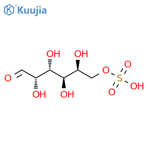 L-Galactose, 6-(hydrogen sulfate) structure