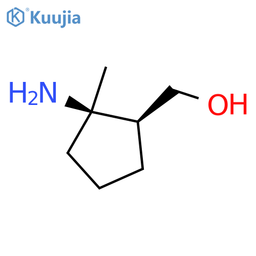 Cyclopentanemethanol ,2-amino-2-methyl-,(1s,2r)-(9ci) structure