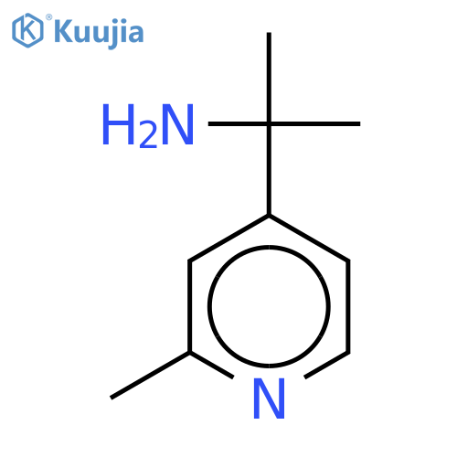 2-(2-methylpyridin-4-yl)propan-2-amine structure