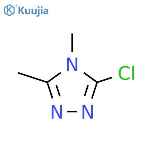 3-chloro-4,5-dimethyl-4H-1,2,4-triazole structure