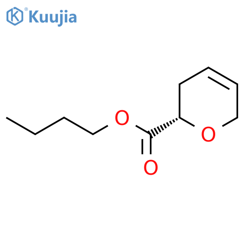 2H-PYRAN-2-CARBOXYLIC ACID, 3,6-DIHYDRO-, BUTYL ESTER, (2S)- structure
