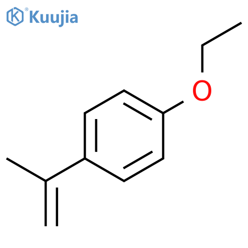 Benzene, 1-ethoxy-4-(1-methylethenyl)- structure