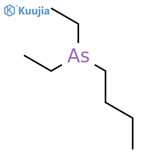 Arsine, butyldiethyl- structure