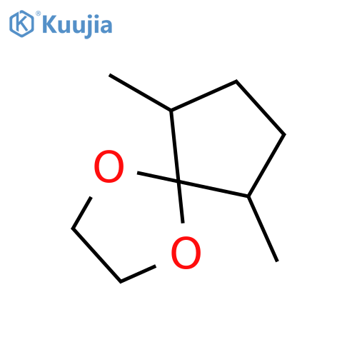 1,4-Dioxaspiro[4.4]nonane, 6,9-dimethyl- structure