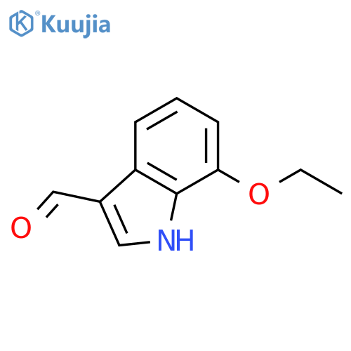 7-ethoxy-1H-Indole-3-carboxaldehyde structure
