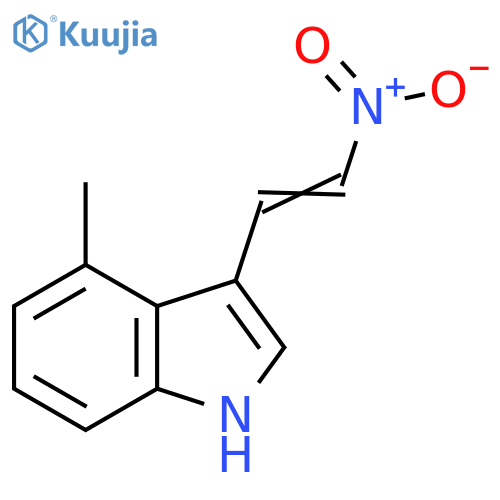 4-methyl-3-(2-nitroethenyl)-1H-Indole structure
