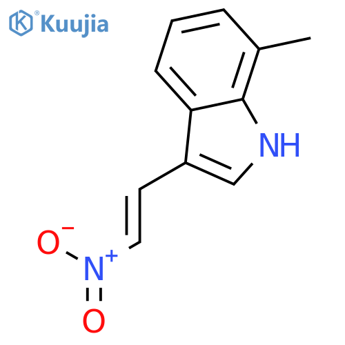 7-methyl-3-(2-nitroethenyl)-1H-Indole structure