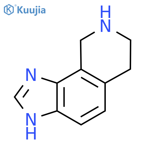 6,7,8,9-Tetrahydro-3H-imidazo[4,5-h]isoquinoline structure