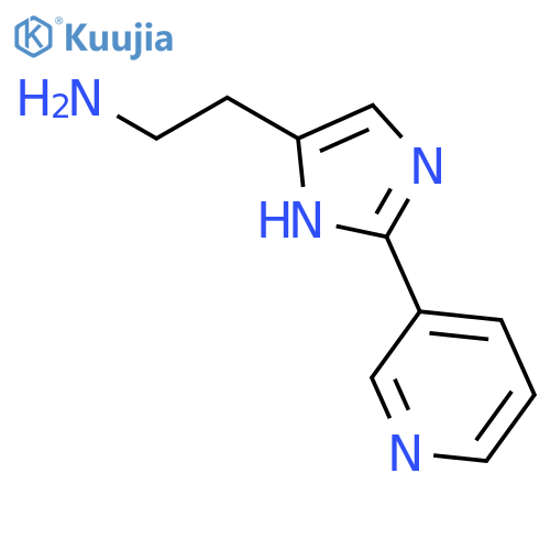 2-(3-pyridinyl)-1H-Imidazole-5-ethanamine structure