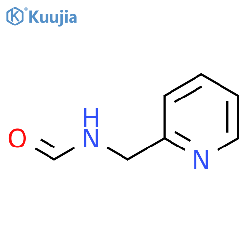 N-(2-pyridinylmethyl)-Formamide structure