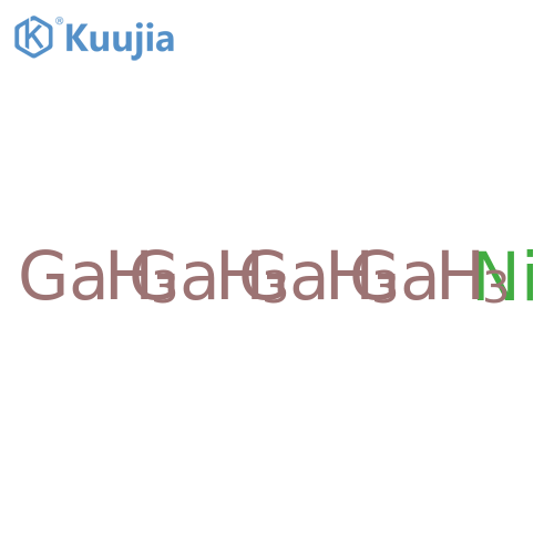 Gallium, compd. with nickel (4:1) structure