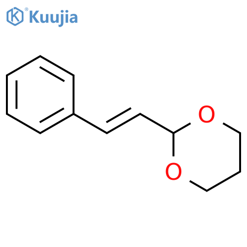 1,3-Dioxane,2-(2-phenylethenyl)- structure