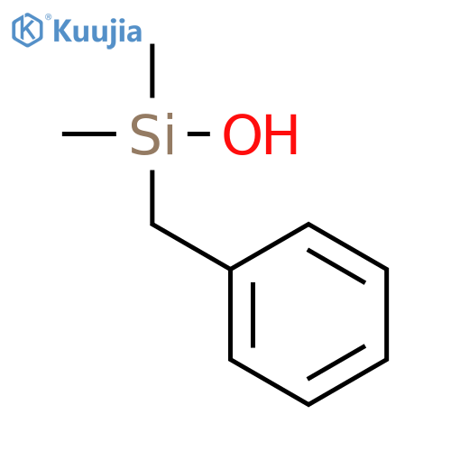 Benzyl(dimethyl)silanol structure