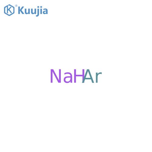 Argon, compd. with sodium (1:1) structure